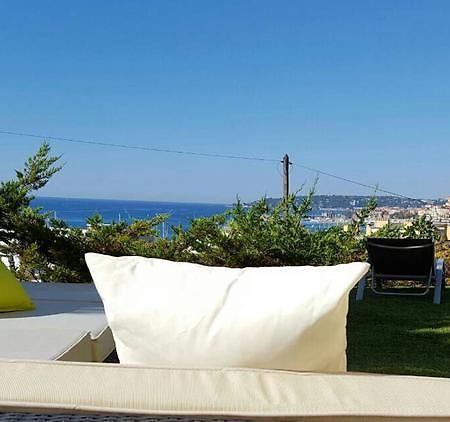Cap au Sud,Vue panoramique mer,piscine Menton Extérieur photo