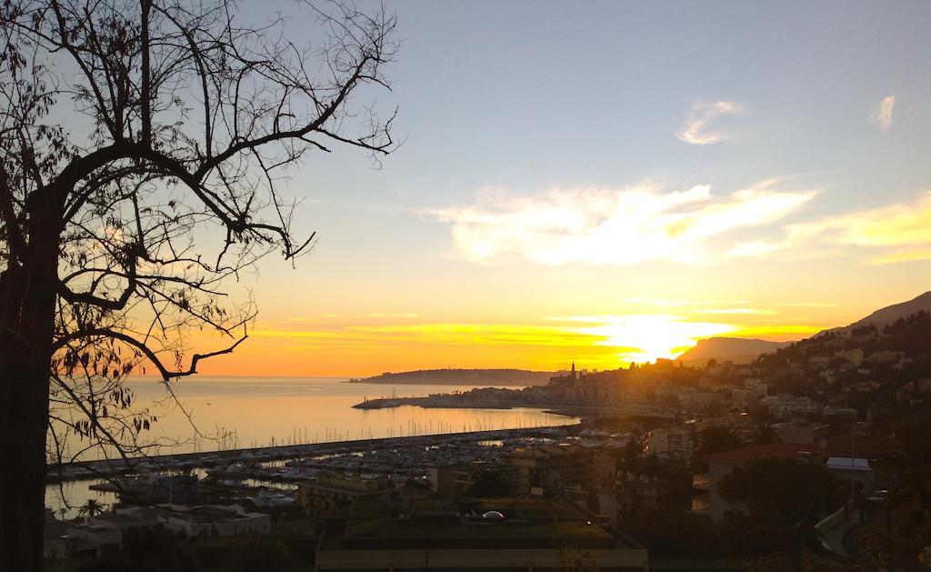 Cap au Sud,Vue panoramique mer,piscine Menton Extérieur photo