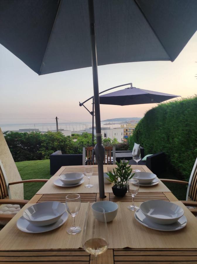 Cap au Sud,Vue panoramique mer,piscine Menton Extérieur photo